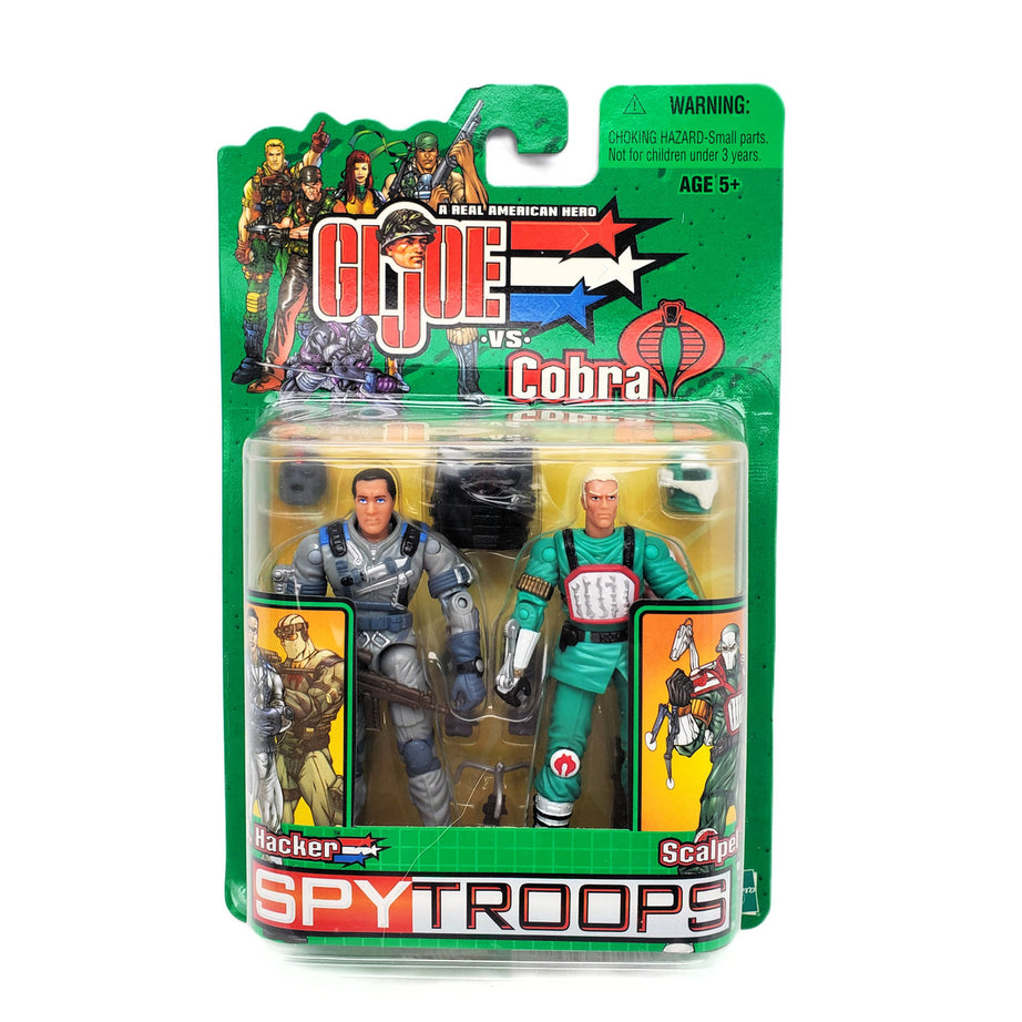 Hasbro G.I. Joe vs Cobra SGT. Hacker & Scalpel 2-Pack Action Figure