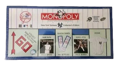USAopoly 2001 Monopoly New York Yankees Collector's Edition Board Game