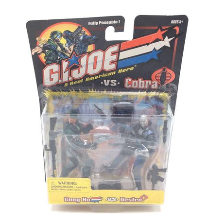 Hasbro G.I. Joe vs Cobra Gung Ho vs Destro 2-Pack Action Figure