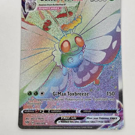 Pokémon TCG - Darkness Ablaze Butterfree VMAX 194/189 NM