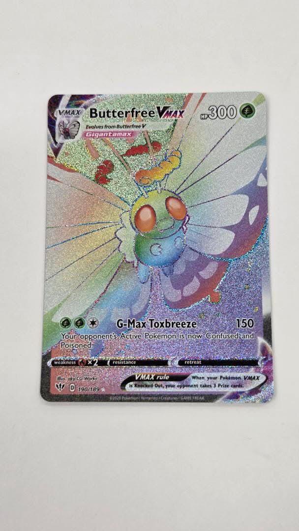 Pokémon TCG - Darkness Ablaze Butterfree VMAX 194/189 NM