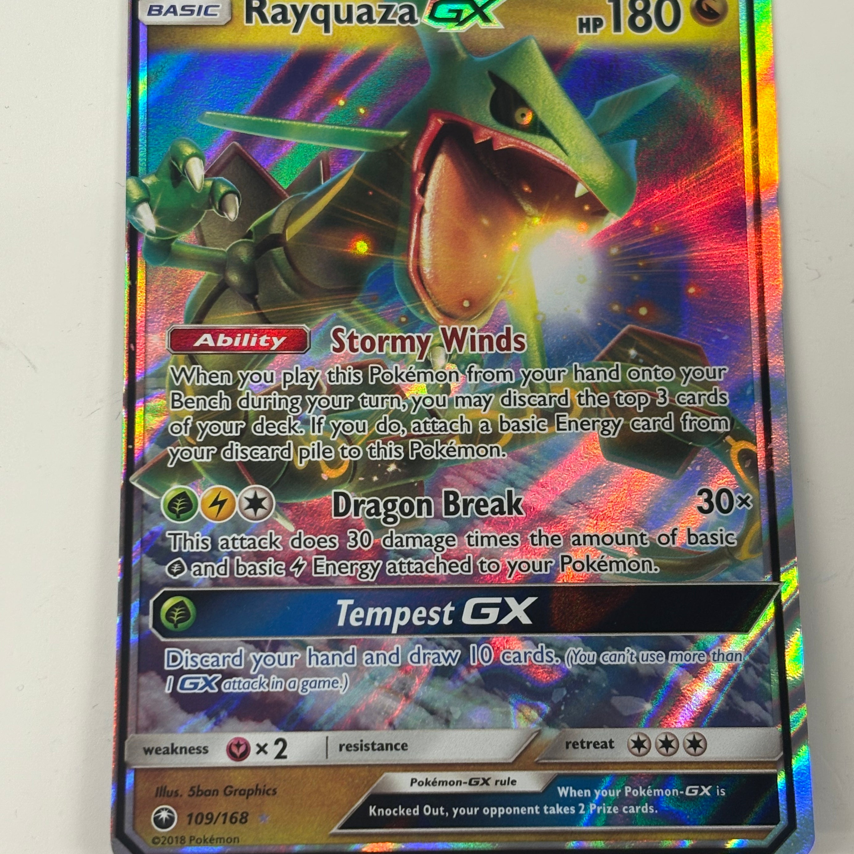 Pokémon TCG - Celestial Storm Rayquaza 109/168 NM