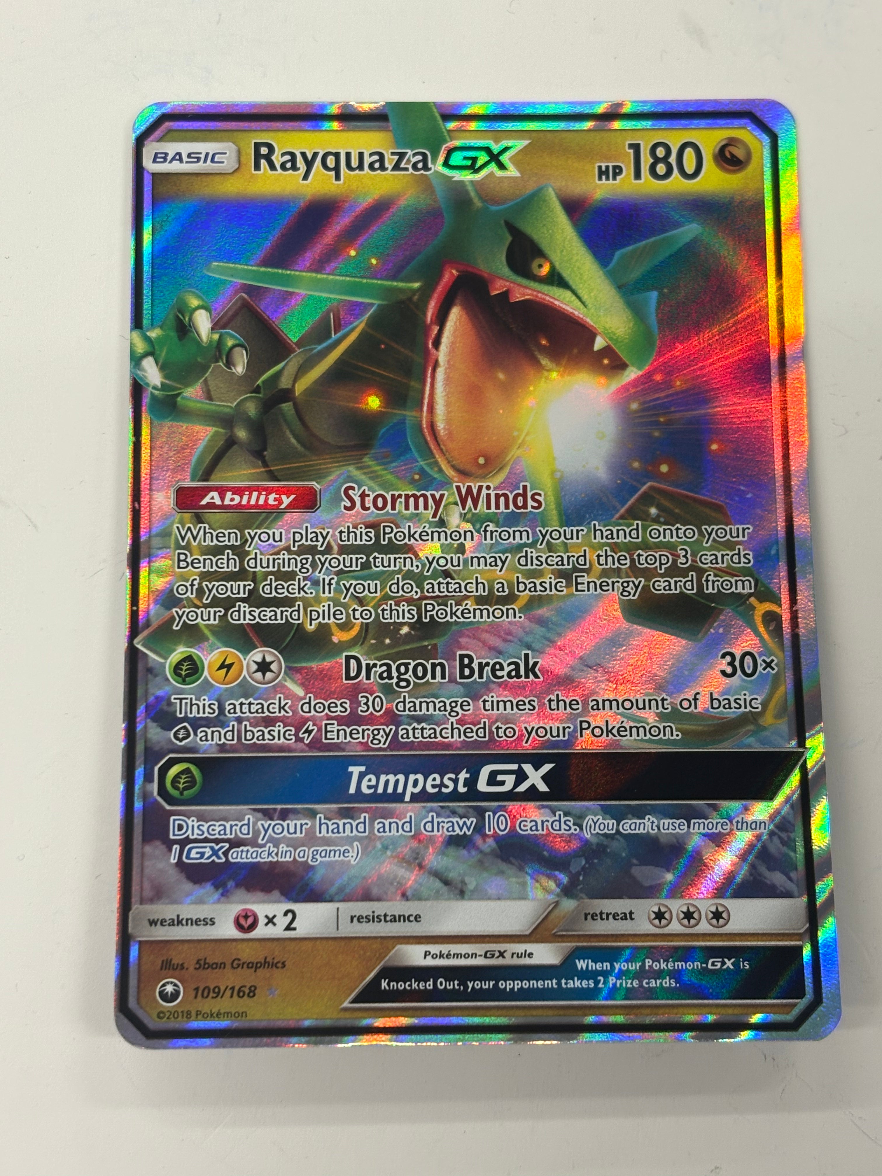 Pokémon TCG - Celestial Storm Rayquaza 109/168 NM