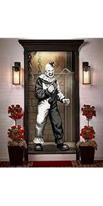 Spirit Halloween Terrifier Door Cover