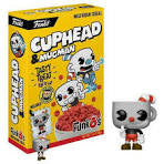 (NOT FOR CONSUMPTION) Funko Cuphead & Mugman Multigrain Cereal Hot Topic Exclusive Pocket Pop!