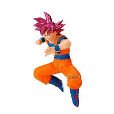 Banpresto Match Makers Dragon Ball Super Super Saiyan God Goku Statue