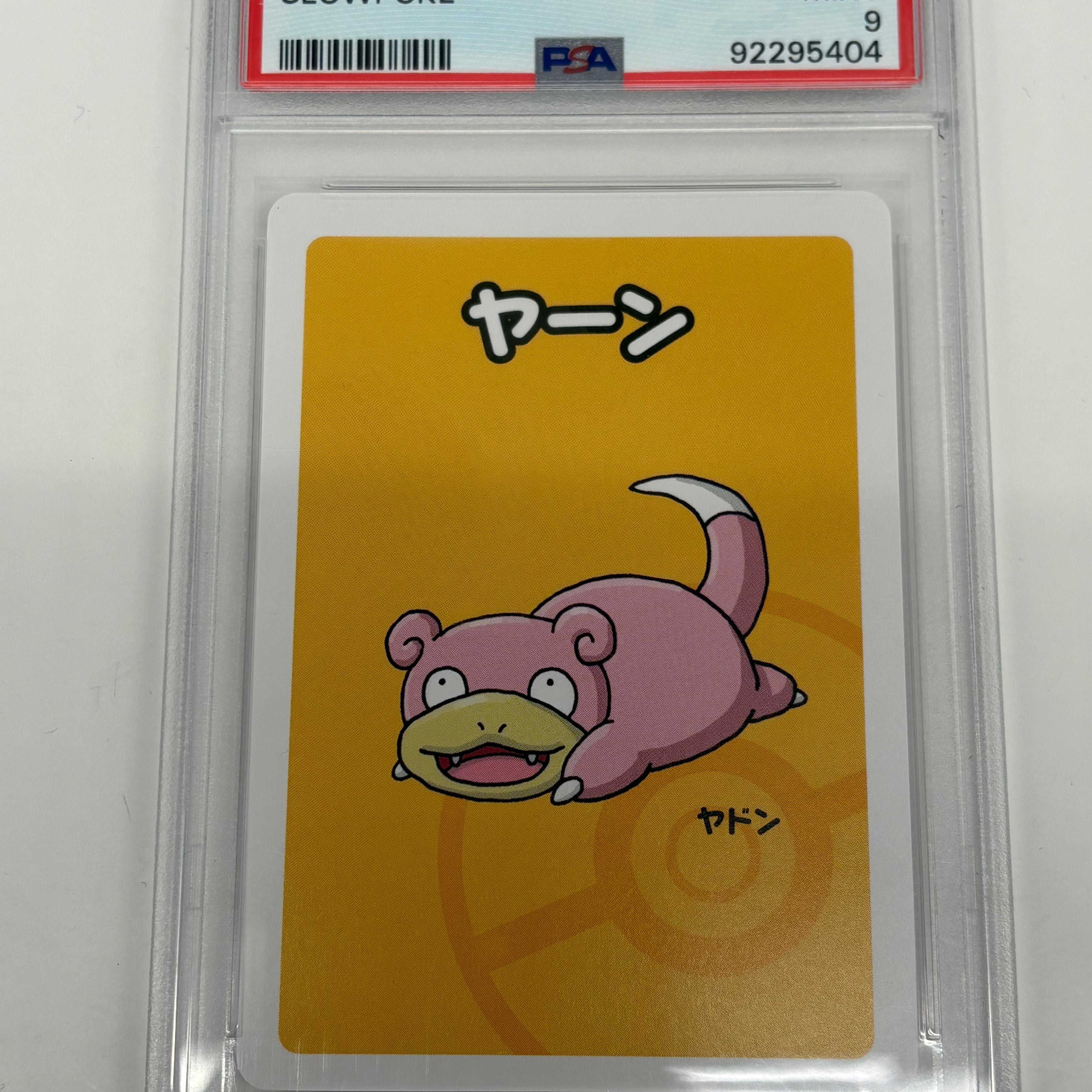 Pokémon TCG - PSA MINT 9 2019 Pokemon Old Maid Slowpoke