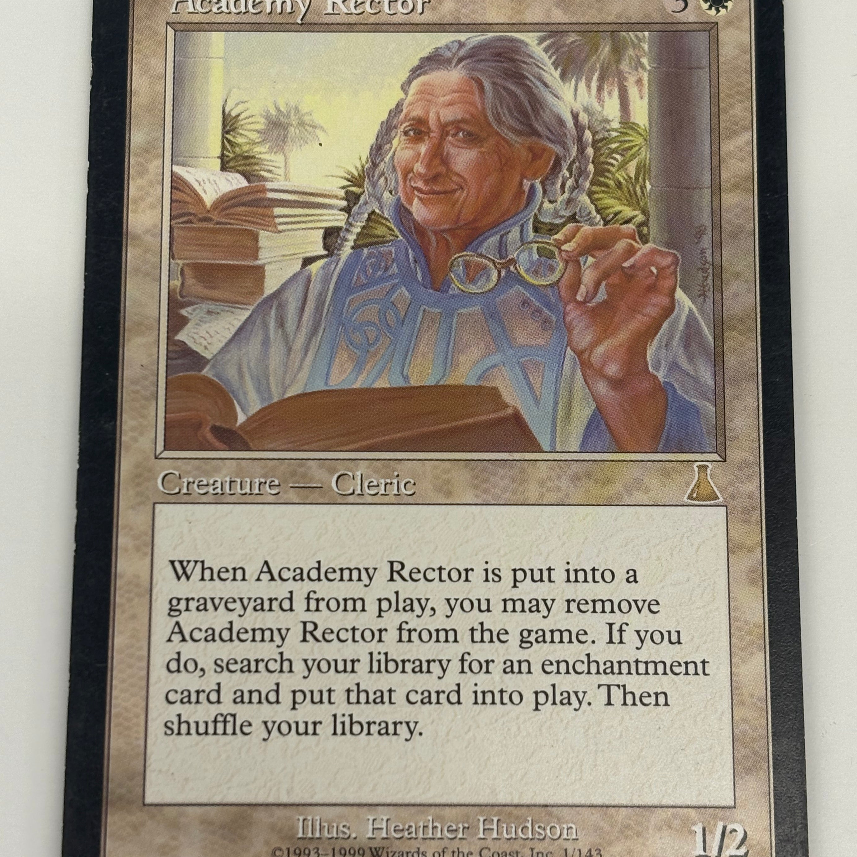 Magic The Gathering TCG - Urza’s Destiny Academy Rector 1/143 NM