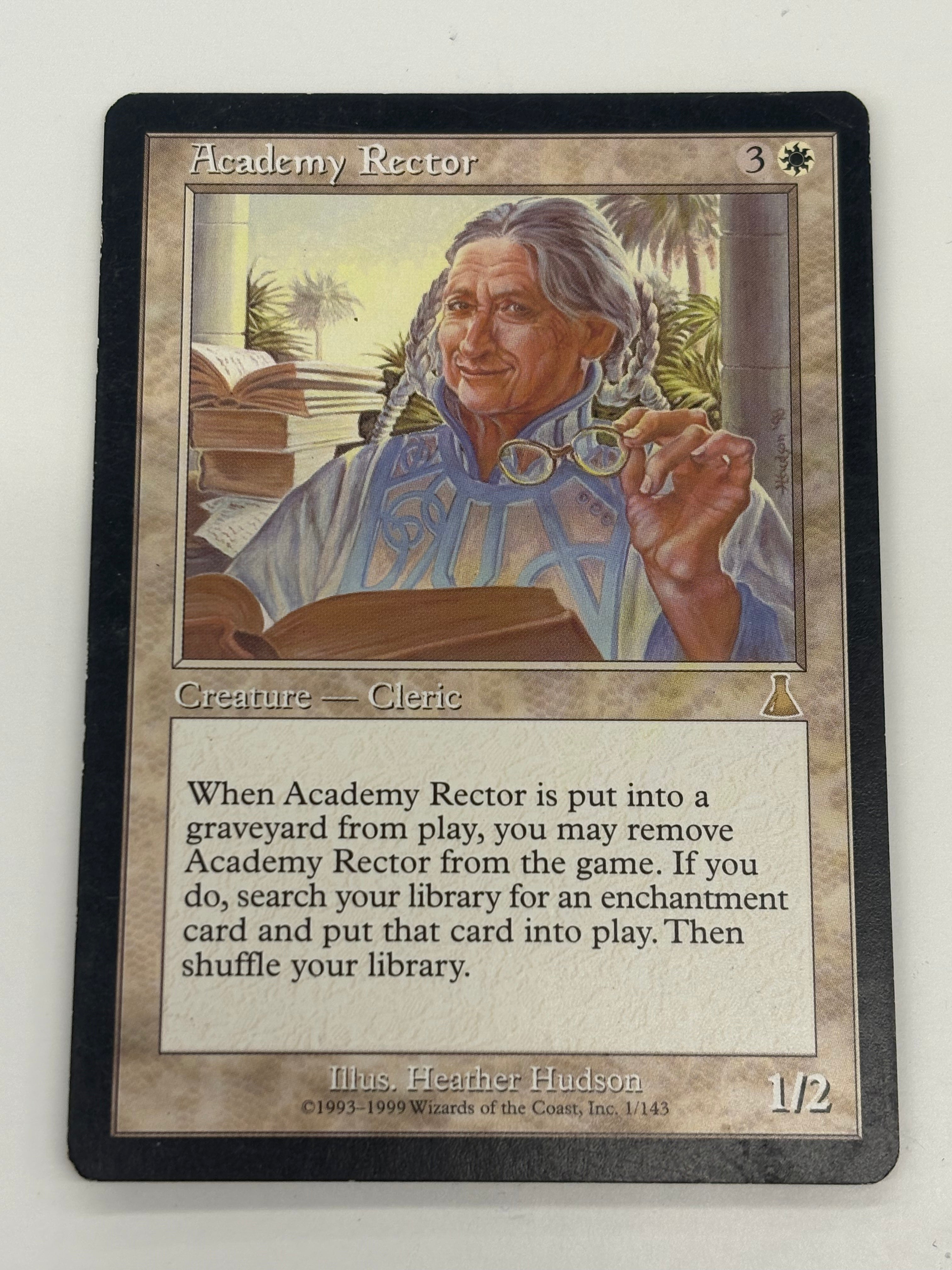 Magic The Gathering TCG - Urza’s Destiny Academy Rector 1/143 NM