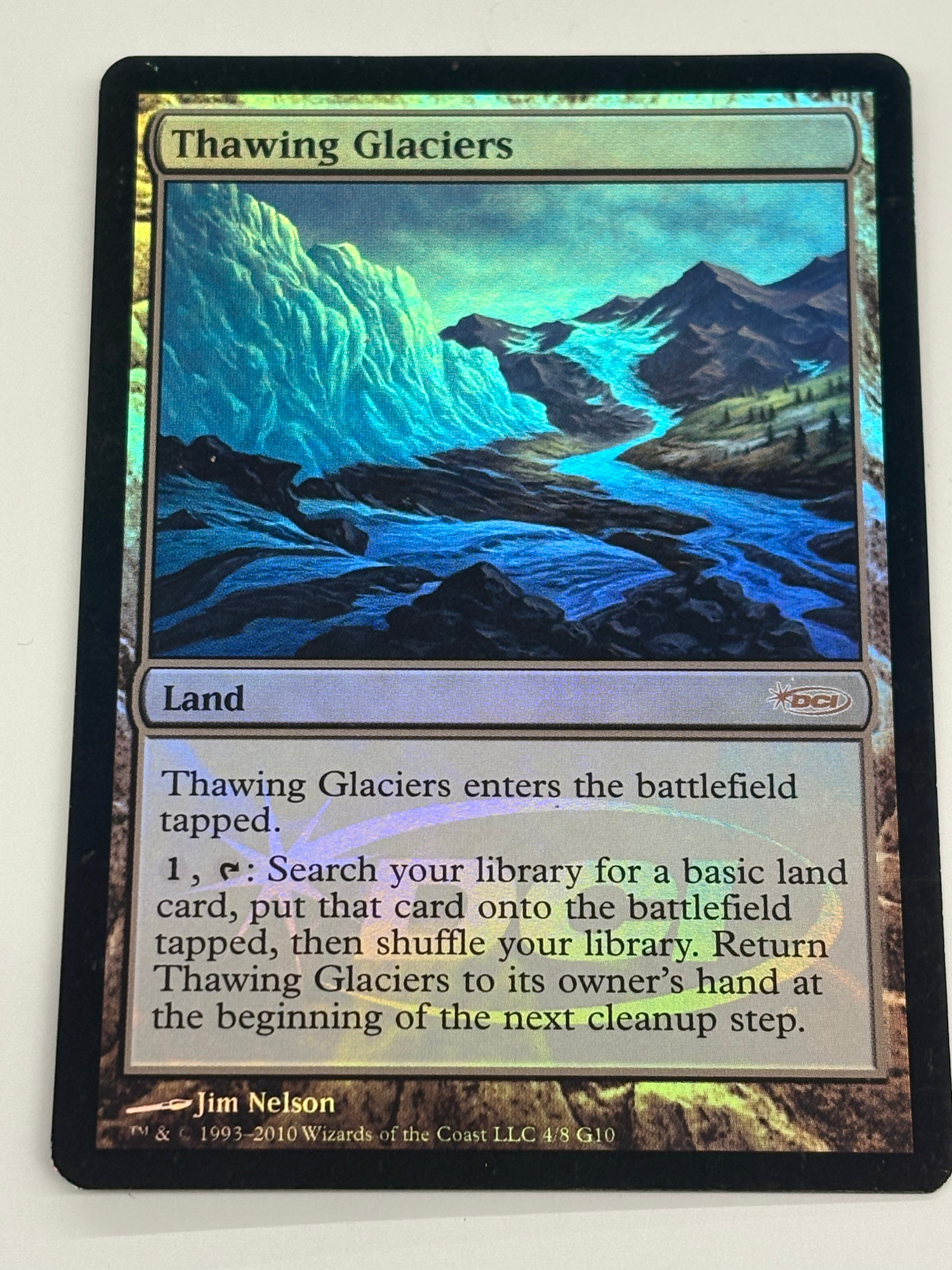 Magic The Gathering TCG - Judge Promos Thawing Glacier (Foil) 4/8 G11