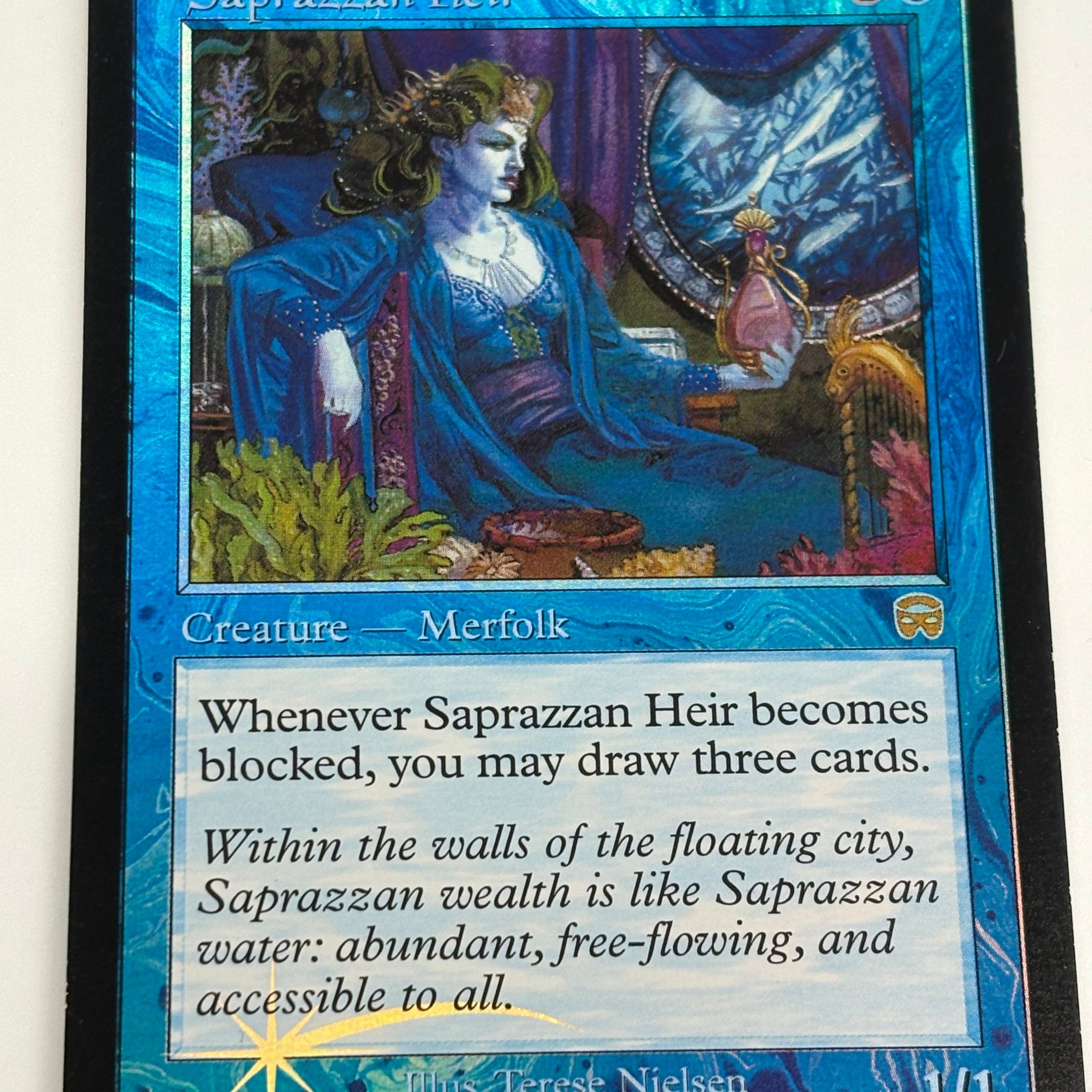 Magic The Gathering TCG - Mercadian Masques Saprazzan Heir (Foil) 99/350 NM