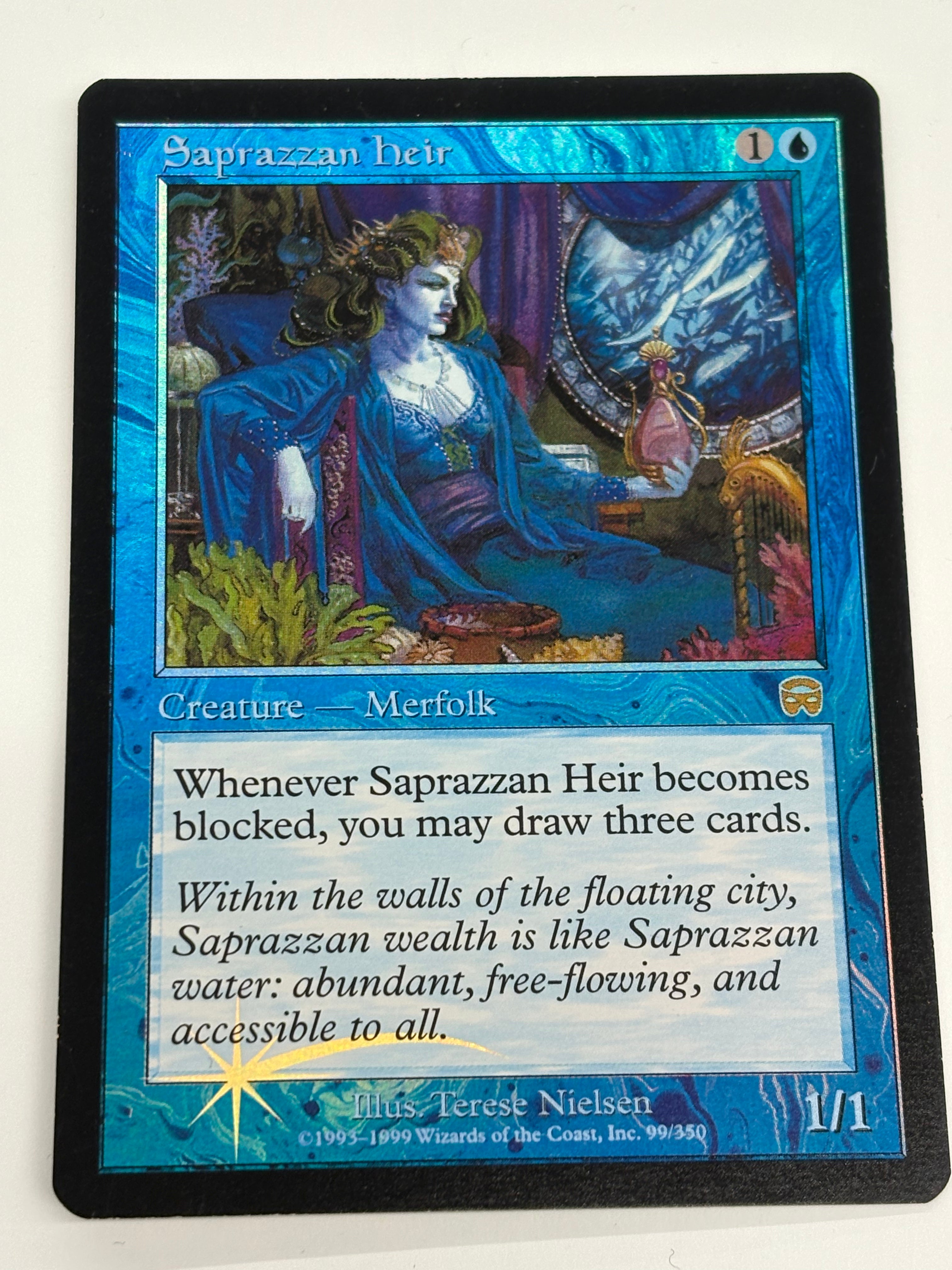 Magic The Gathering TCG - Mercadian Masques Saprazzan Heir (Foil) 99/350 NM