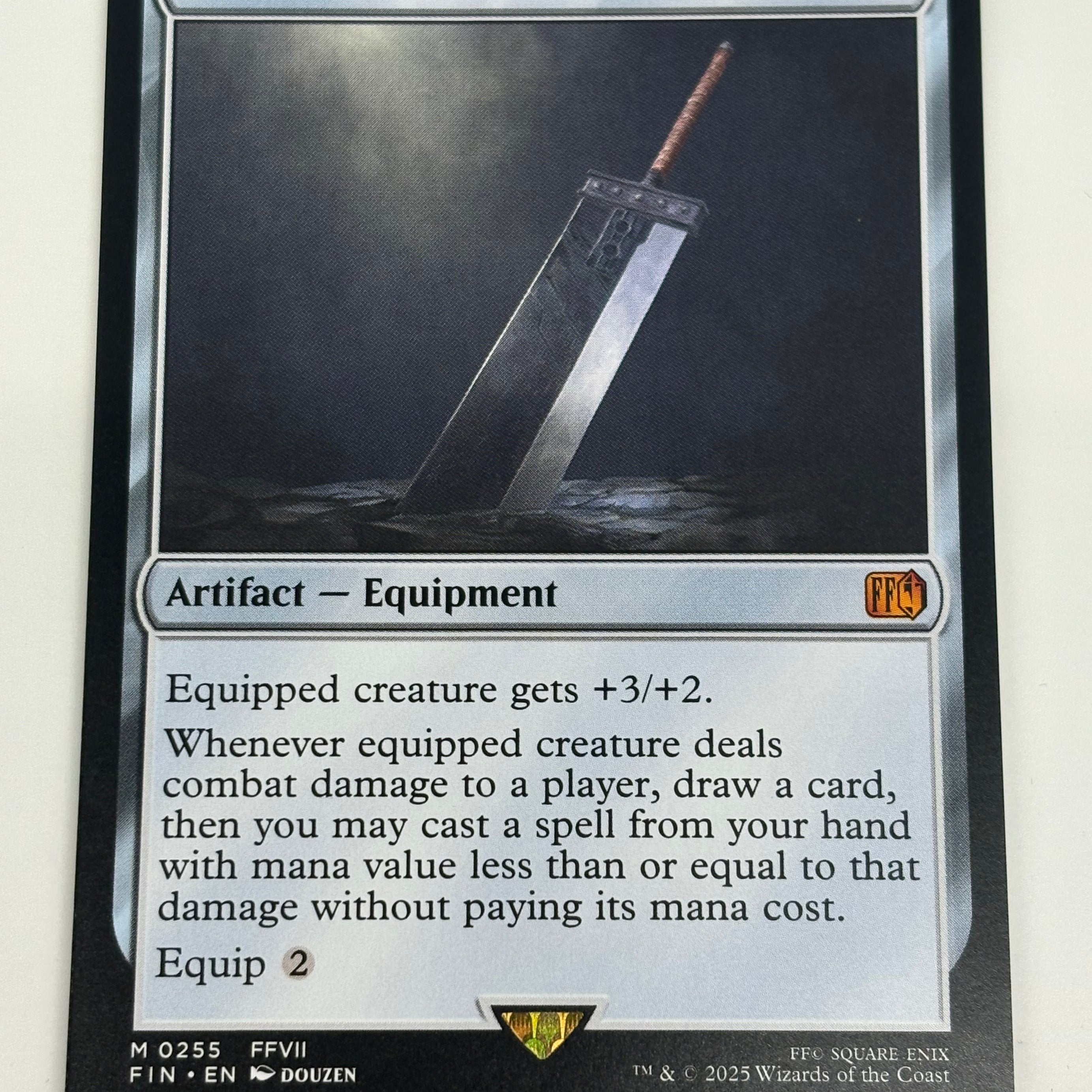 Magic The Gathering TCG - Final Fantasy Buster Sword 0255 NM