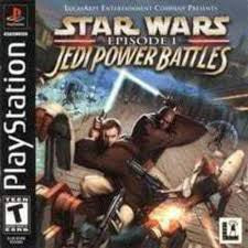 Playstation  Star Wars Episode 1 Jedi Power Battles Video Game