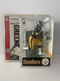 McFarlane Toys Legends Series 2  NFL Steelers Mean Joe Greene Action Figure