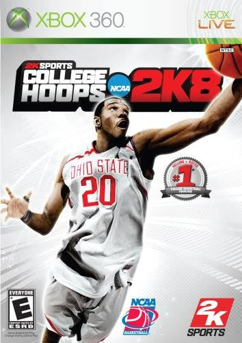 Xbox 360 2KSports NCAA College Hoops 2K8 Video Game