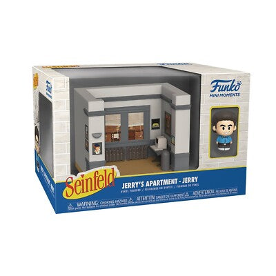 Funko Mini Moments Seinfeld Jerry’s Apartment- Jerry Display