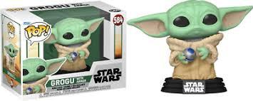 Funko Pop! Star Wars The Mandalorian Grogu with Armor #584