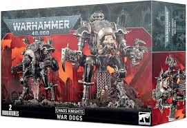 Unpainted Games Workshop Citadel Warhammer 40,000 Chaos Knights War Dogs Miniatures