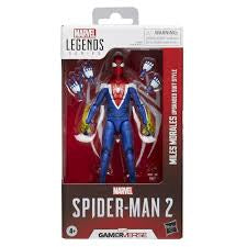 Hasbro Marvel Legends Series: Gamer Verse Spider-Man 2 Miles Morales Upgraded Suit Style Action Figure