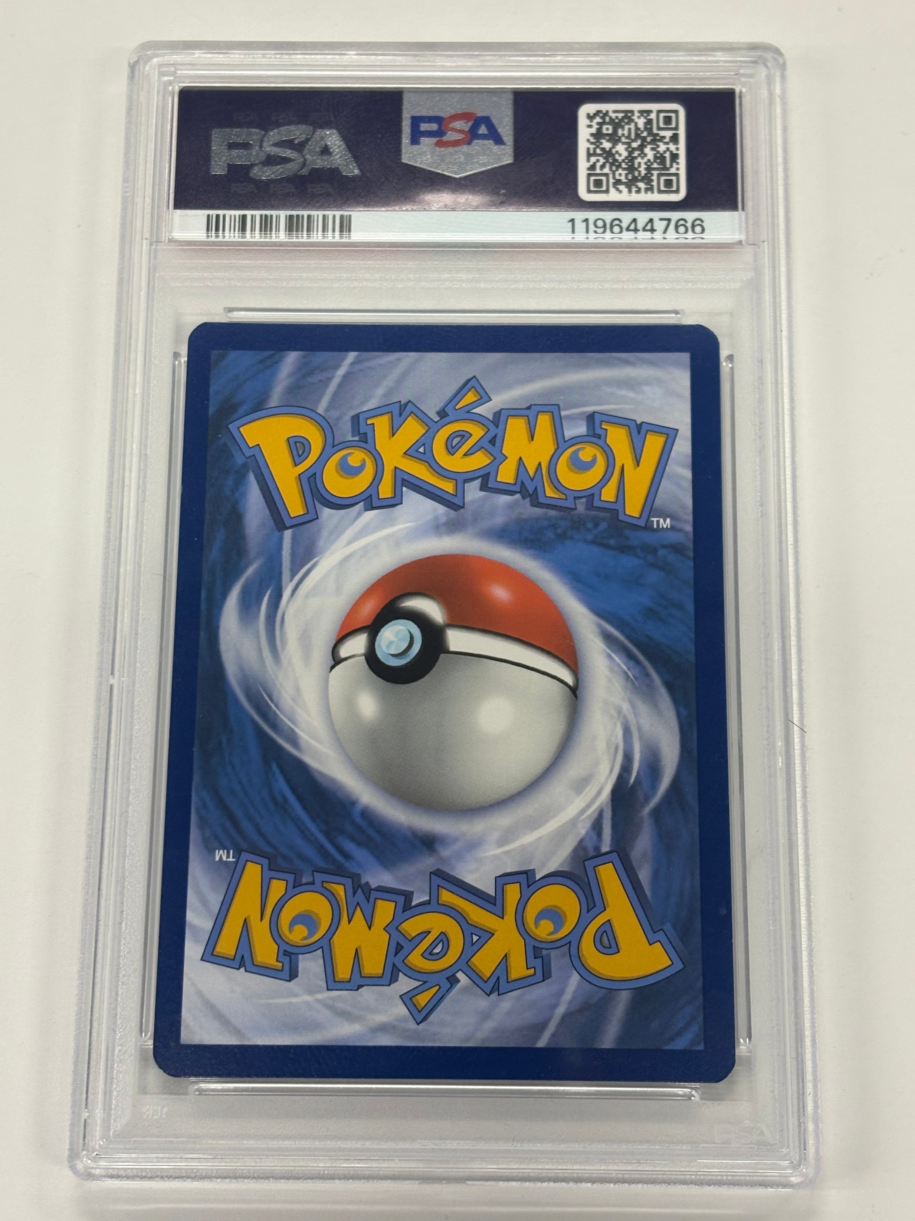 Pokémon TCG - PSA GEM MT 10 Scarlet & Violet Slowpoke 204/198 Illustration Rare