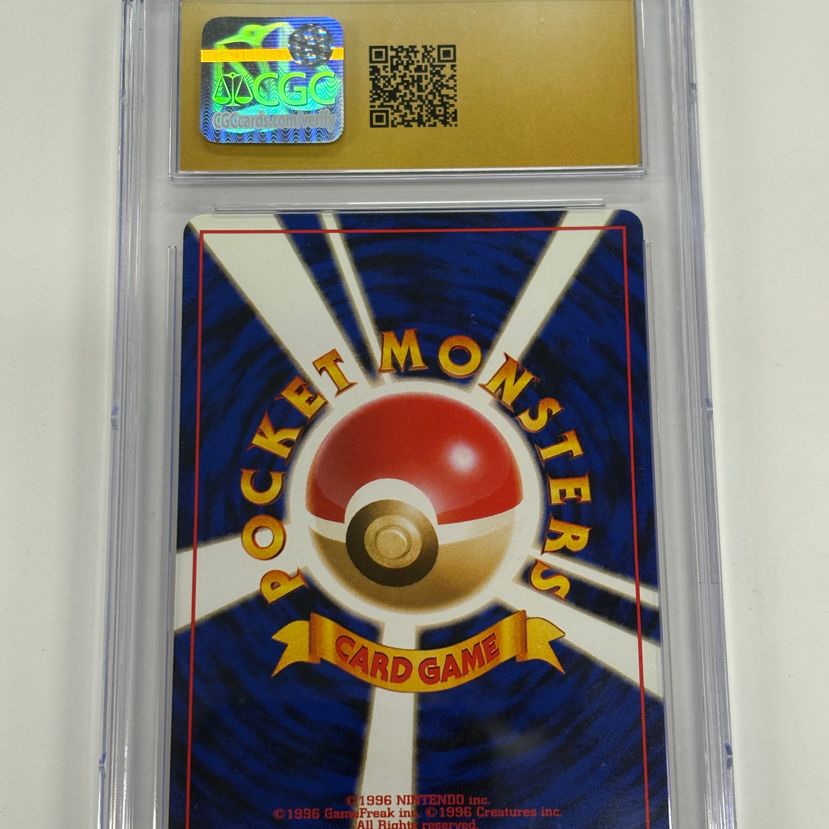 Pokémon TCG - CGC Pristine 10 JP The Mystery of the Fossils Graveler No. 075