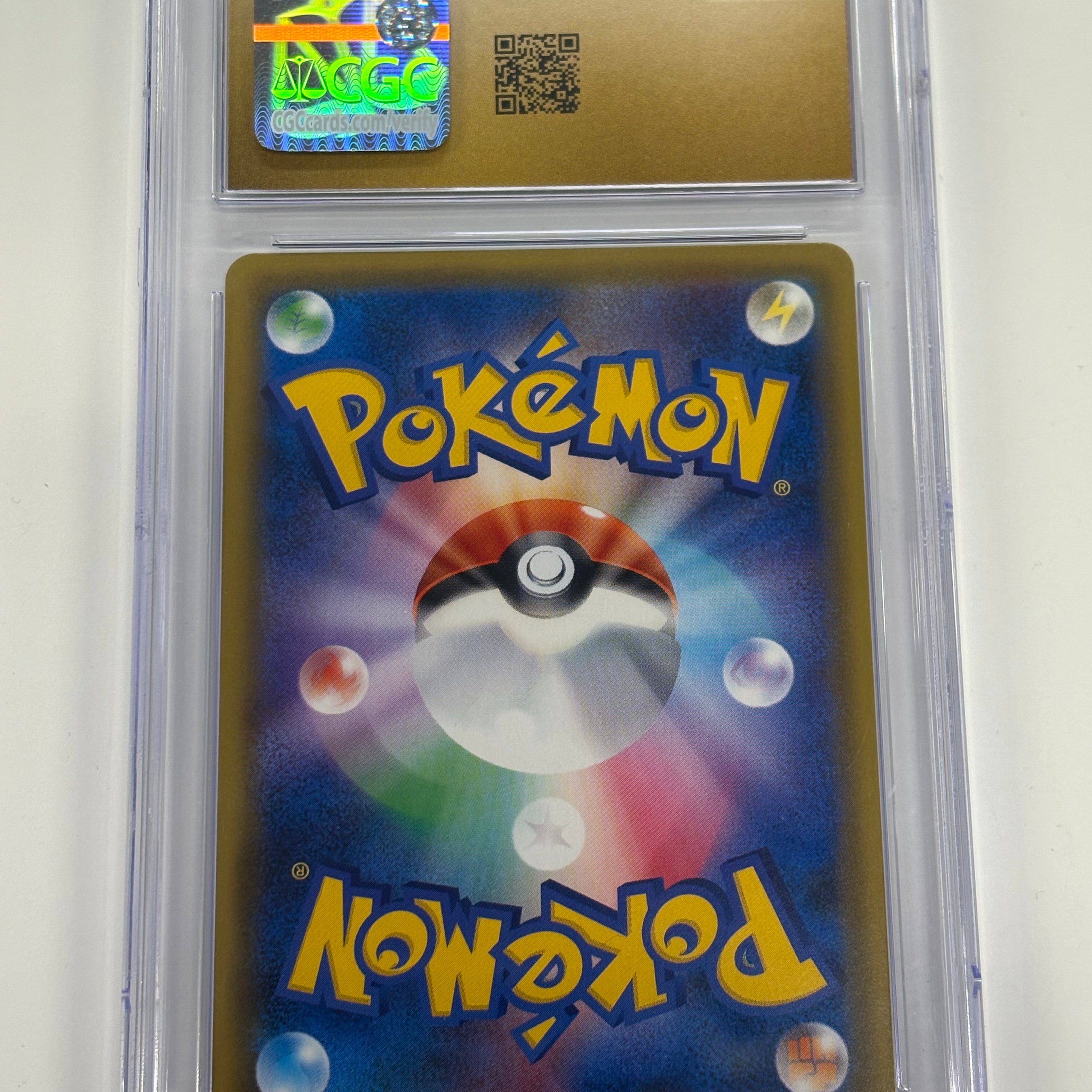 Pokémon TCG - CGC Pristine 10 Dream League JP Reshiram & Zekrom GX 071/049 Hyper Rare
