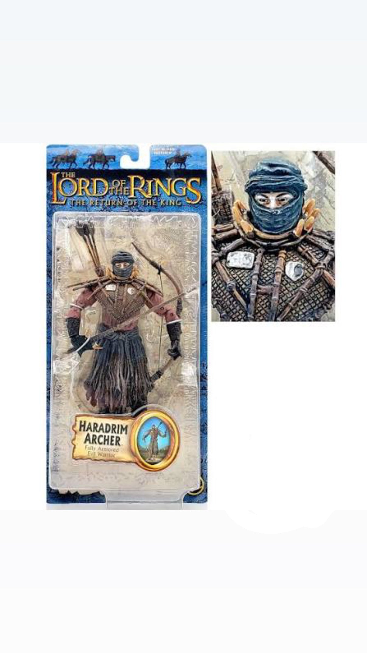 Toy Biz The Lord of the Rings The Return of the King Haradrim Archer Action Figure