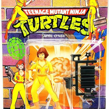 Playmates Teenage Mutant Ninja Turtles April O'Neil (Orange Stripe) Action Figure