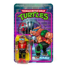 Super7 ReAction Figures Nickelodeon Teenage Mutant Ninja Turtles Bebop Action Figure