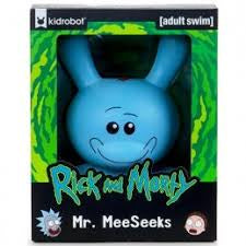 Kidrobot Dunny Ricky and Morty Mr. MeeSeeks Vinyl Figure