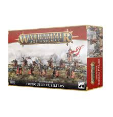 Warhammer Age of Sigmar Cities of Sigmar Freeguild Fusiliers Miniatures Model Kit