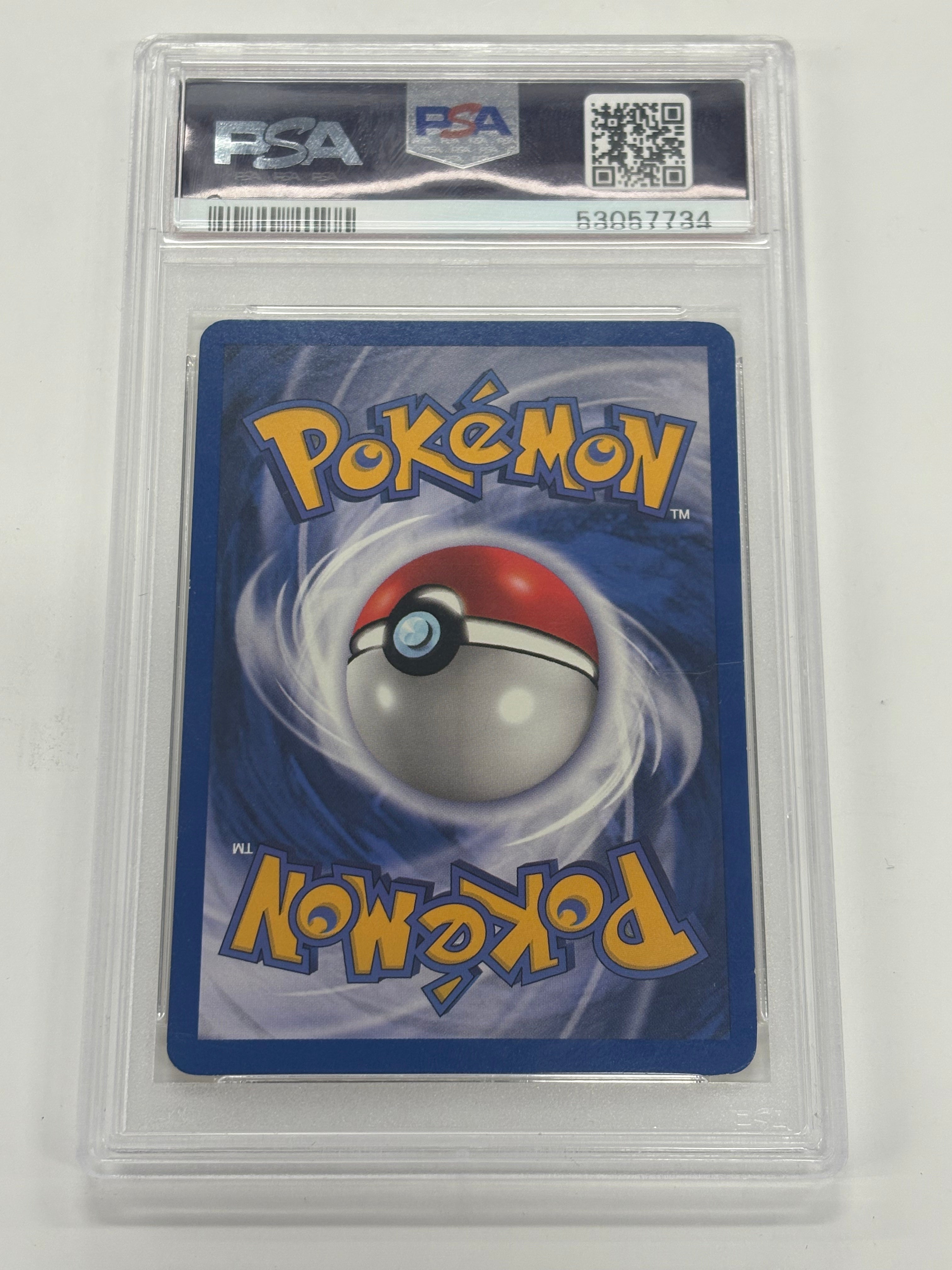 Pokémon TCG - PSA NM-MT 8 Team Rocket Prerelease Dark Gyarados 8/82 Holo Stamped