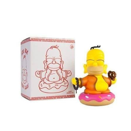 Kidrobot The Simpsons Homer Buddha Collectible Vinyl Art