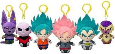 Just Toys DragonBall Super 3-Inch Backpack Hanger Plush