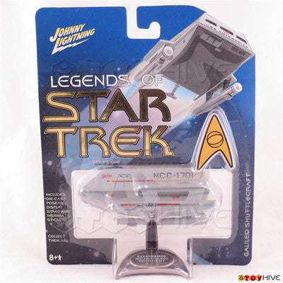 Johnny Lightning Legends of Star Trek Series 1 Galileo Shuttlecraft Figurine