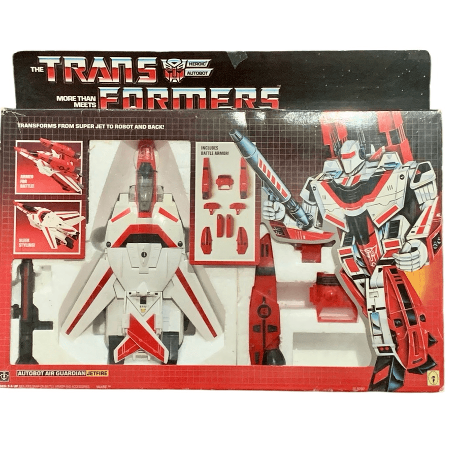 Vintage 1984 Transformers Jetfire Autobot Air Guardian G1 Action Figure