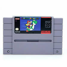 Super Nintendo Super Mario World Video Game