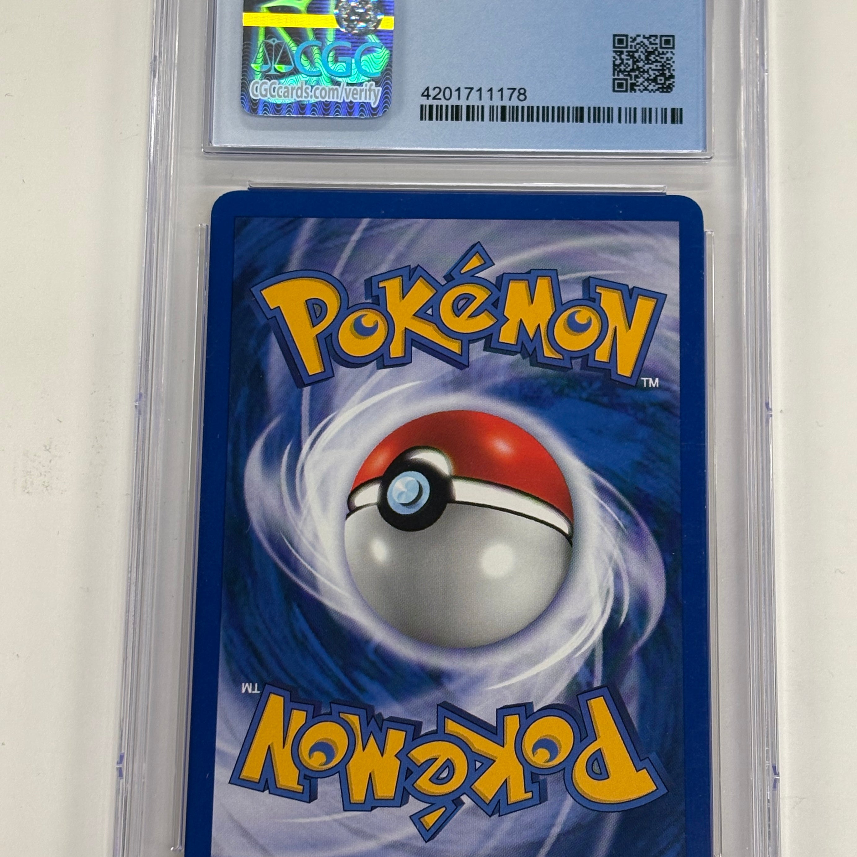 Pokémon TCG - CGC NM/Mint+ 8.5 Gym Heroes Unlimited Misty’s Seadra 9/132 League Prerelease Promo
