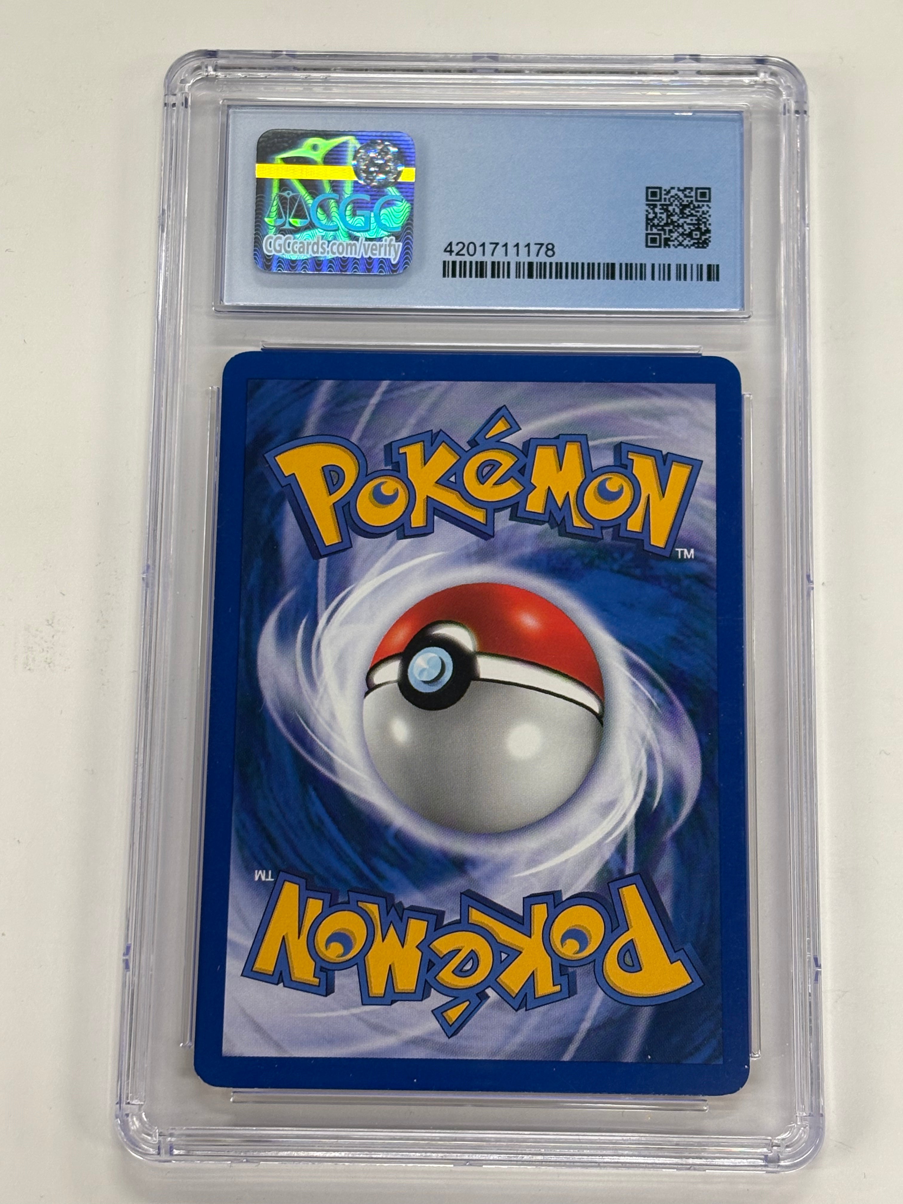 Pokémon TCG - CGC NM/Mint+ 8.5 Gym Heroes Unlimited Misty’s Seadra 9/132 League Prerelease Promo