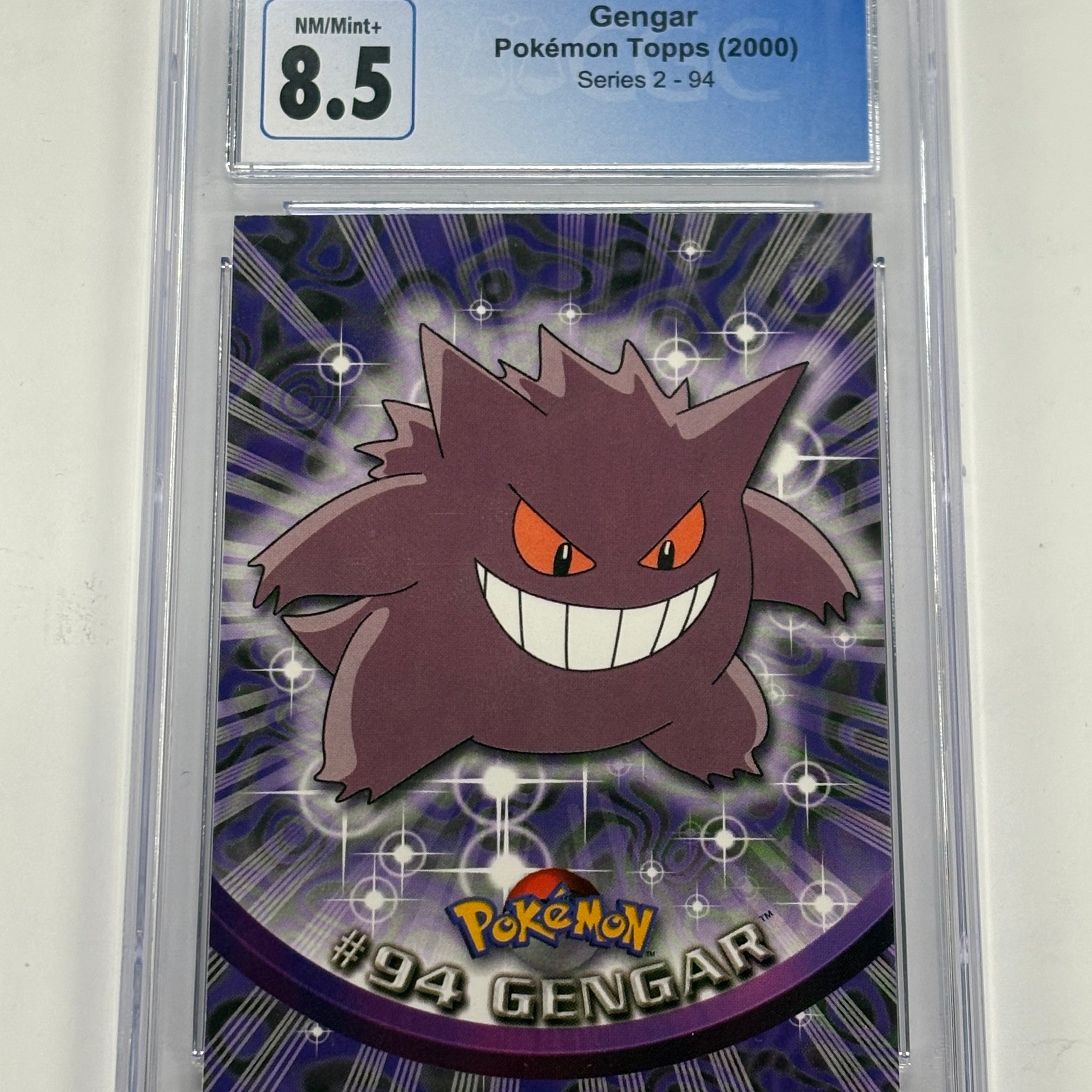Pokémon TCG - CGC NM/MINT+ 8.5 Topps Series 2 Gengar #94