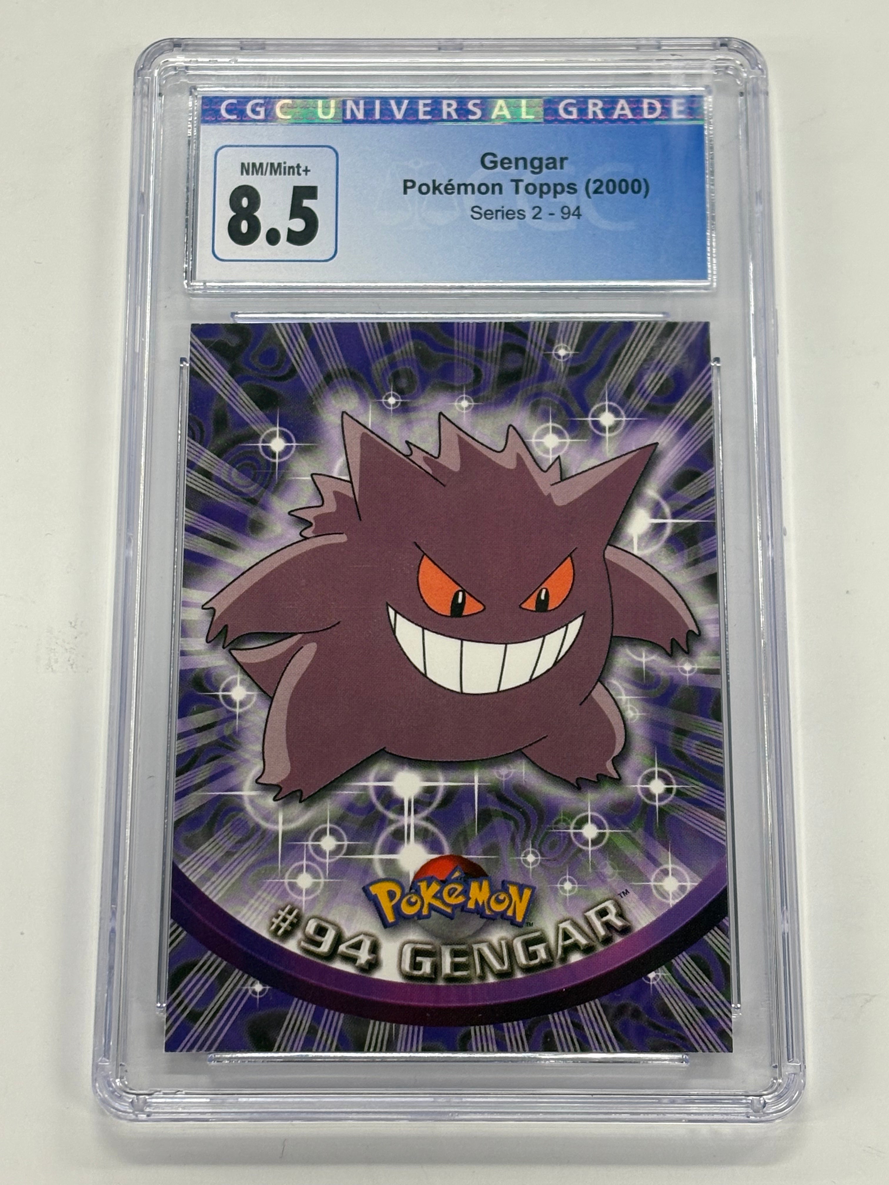 Pokémon TCG - CGC NM/MINT+ 8.5 Topps Series 2 Gengar #94