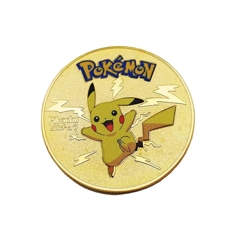 Pokèmon Pikachu Gold Metal Coin