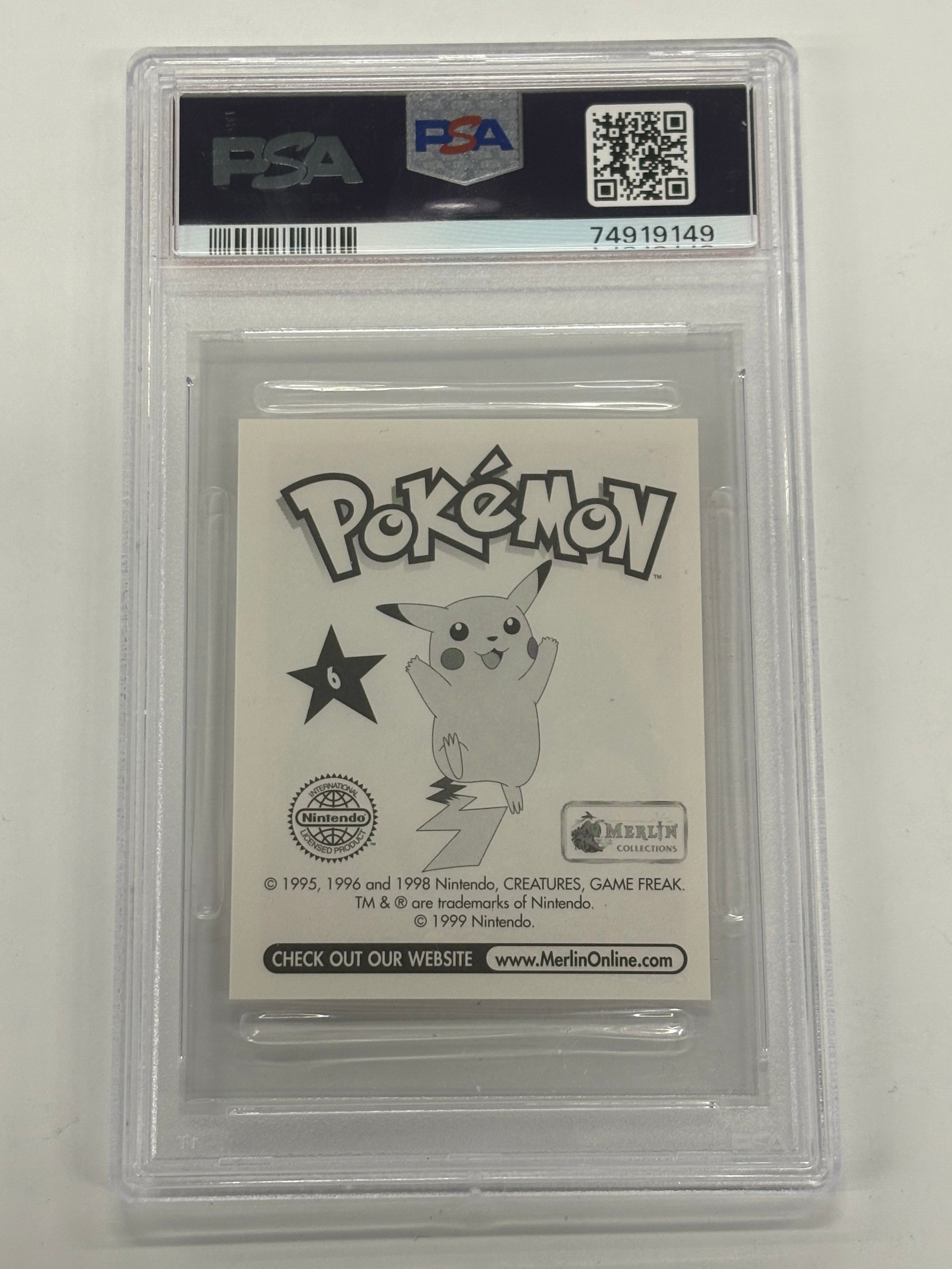 Pokémon TCG - PSA NM-MT 8 Merlin Pokémon Charizard #6