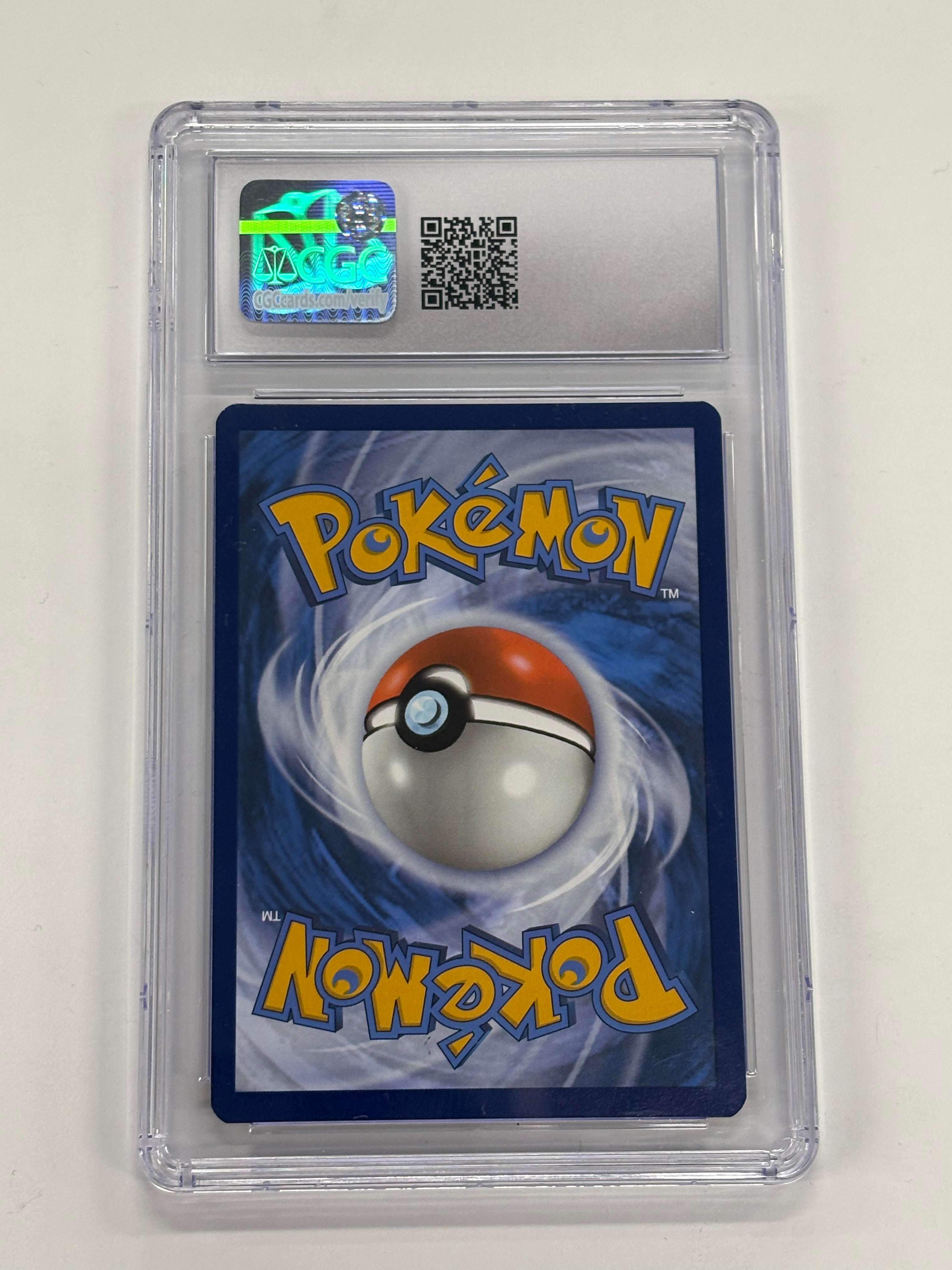 Pokémon TCG - CGC Gem Mint 10 Trading Card Game Classic Blastoise & Suicune ex Deck Bill 018/034 Holo