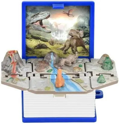 Miniature 3D Dinosaur Keychain