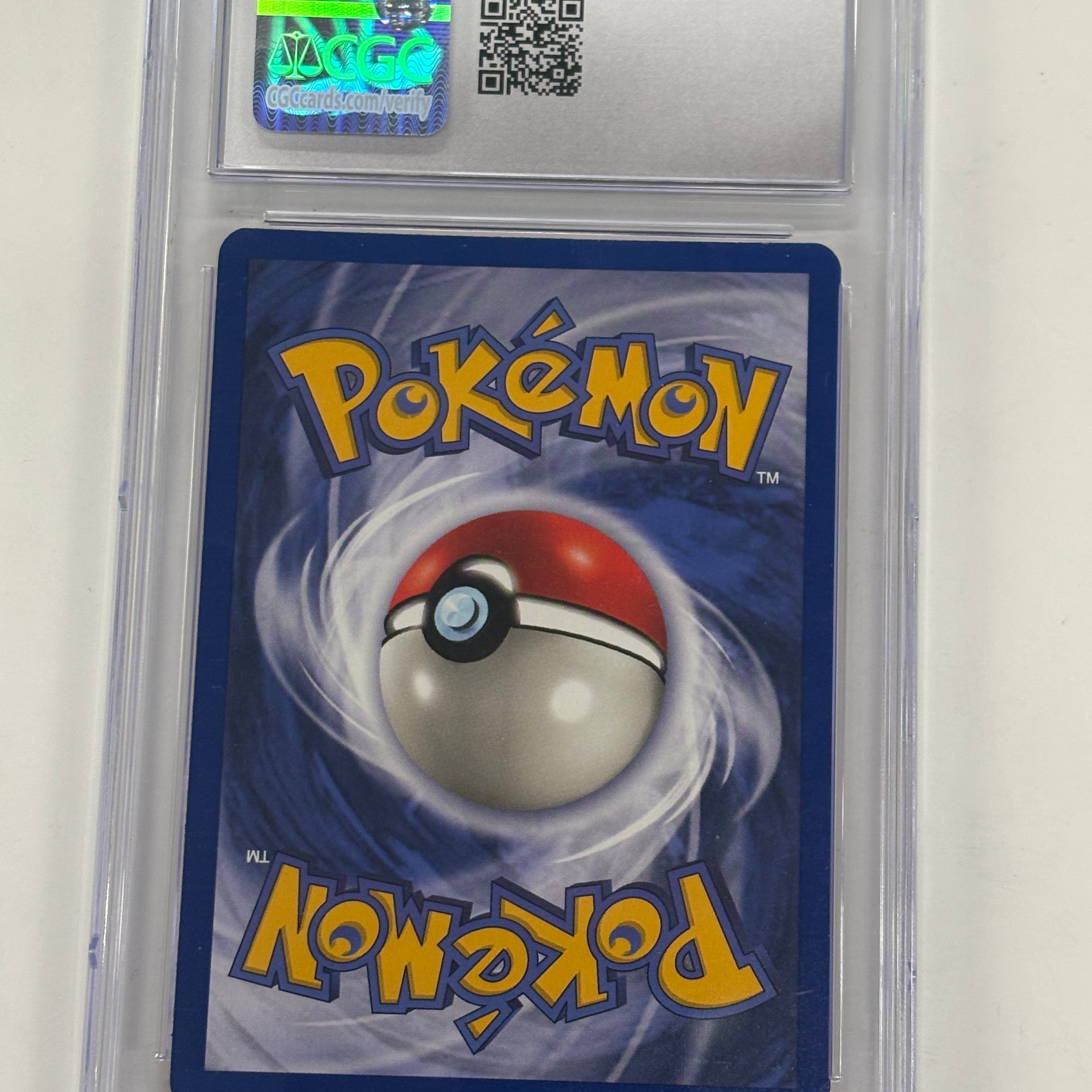 Pokémon TCG - CGC Near Mint 7 Base Set Hitmonchan 7/102 Holo