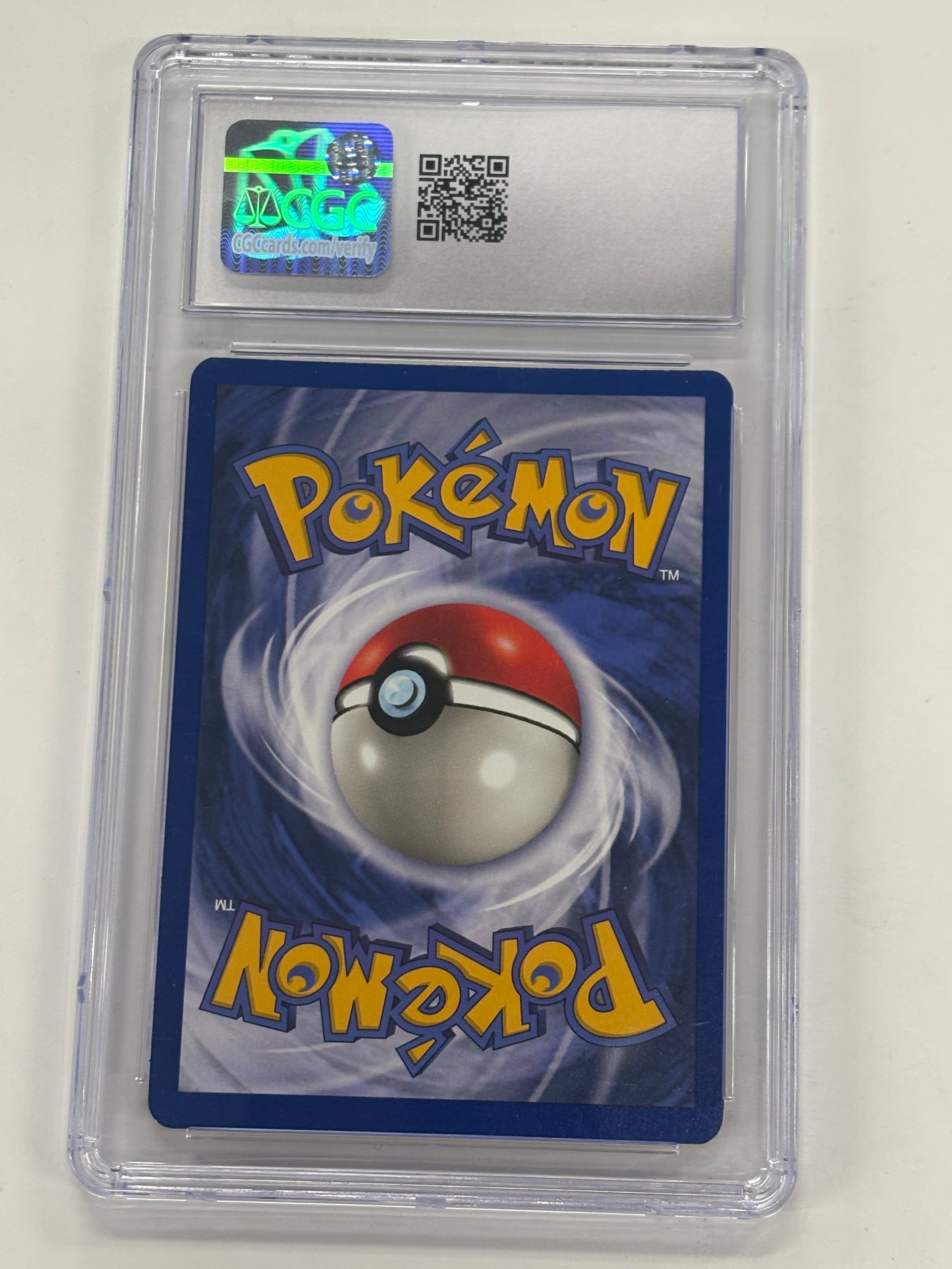 Pokémon TCG - CGC Near Mint 7 Base Set Hitmonchan 7/102 Holo