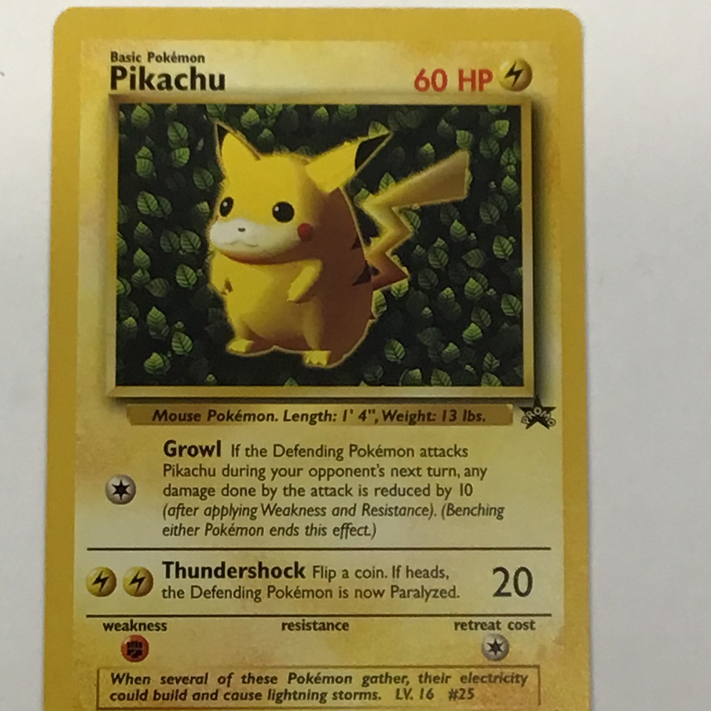 Pokémon TCG - Promo Pikachu #1 NM