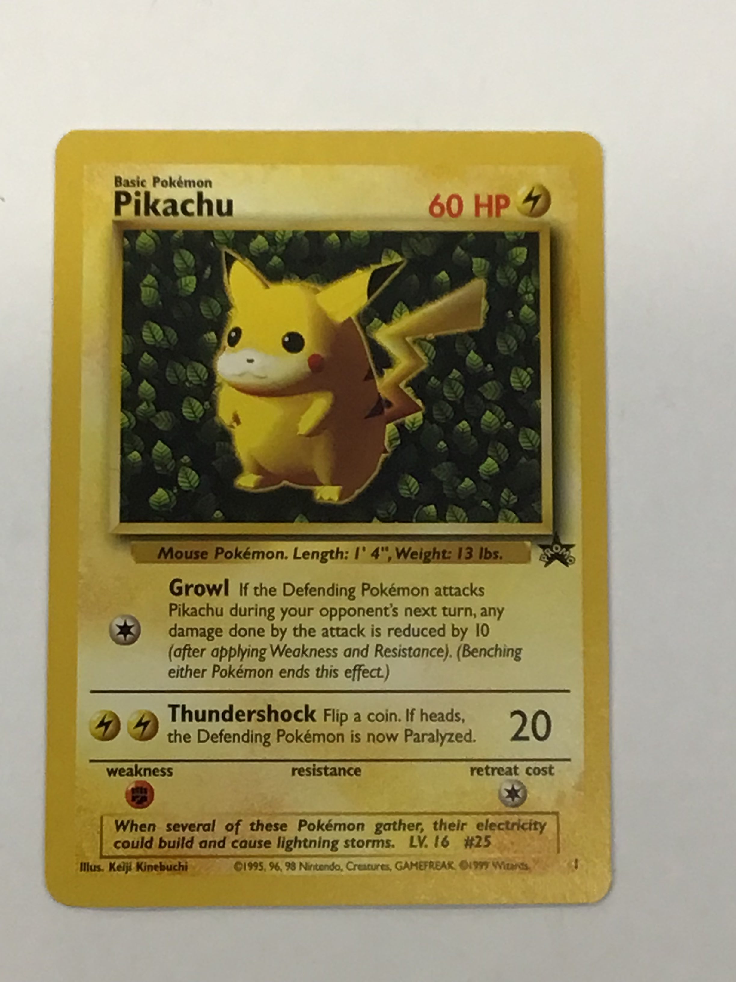 Pokémon TCG - Promo Pikachu #1 NM
